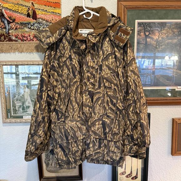 Columbia Other - Vintage 90s RARE Columbia Sportswear Delta Marsh Camo Hunting Jacket Size XL